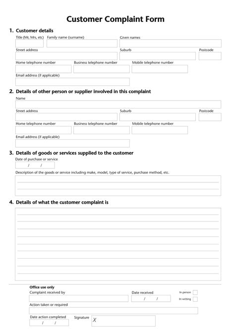 Tldr Complaint Form: Simplified Reporting Made Easy