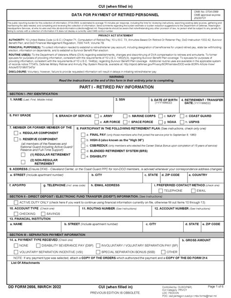 Top 5 Facts About Dd Form 2656