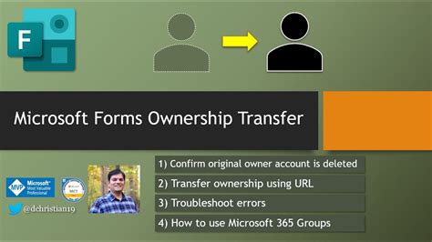 Transfer Ownership Of A Microsoft Form In Minutes Easily