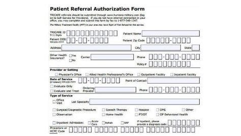 Tricare Prime Authorization Form: A Step-By-Step Guide