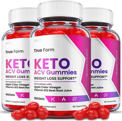 True Form Keto Acv Gummies Ingredients Breakdown