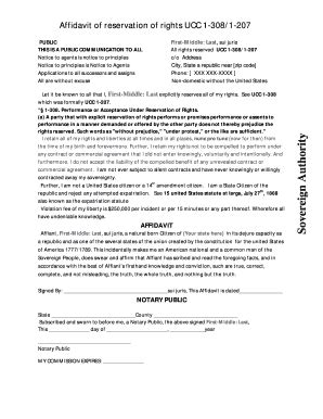 Ucc 1-308 Form: Protecting Your Rights With Proper Filing