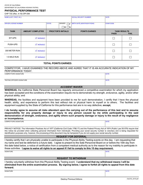 Understanding And Filing Chp 73c Form Requirements