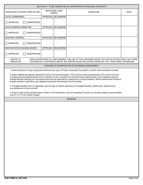 Understanding And Filling Out Ngb Form 32 Made Easy