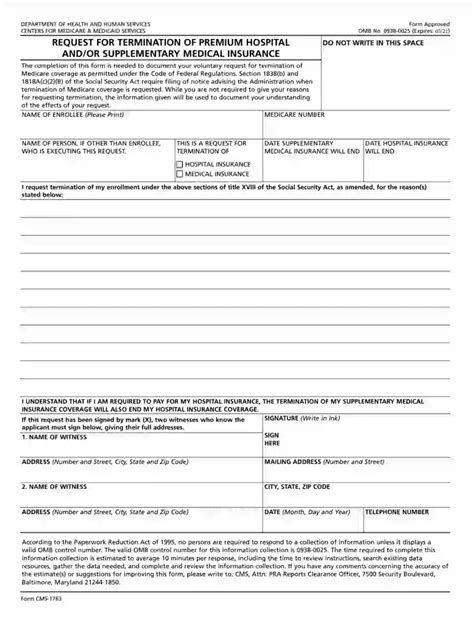 Understanding Cms-1763: A Comprehensive Guide To The Form