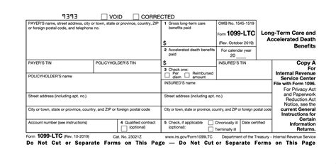 Understanding Form 1099-Ltc For Long-Term Care Benefits