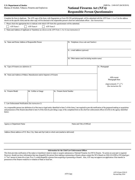 Understanding Form 5320.23: The Basics Explained