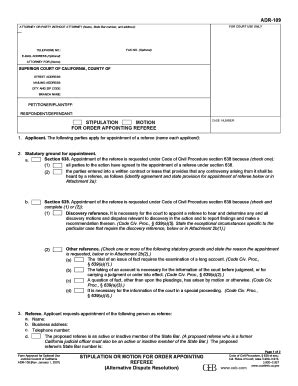 Understanding Judicial Council Form Adr 109 Made Easy