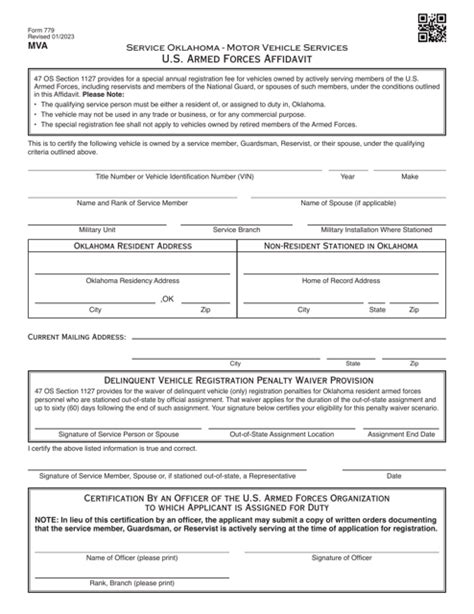 Understanding Oklahoma Form 779: 5 Essential Facts