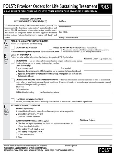 Understanding Polst Forms In Minnesota: A Guide