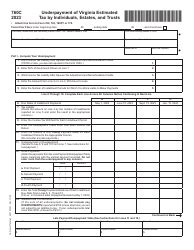 Understanding The 760c Tax Form For Virginia Taxpayers