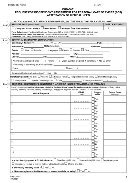 Understanding The Dhb 3051 Form: A Step-By-Step Guide