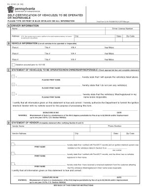 Understanding The Dl-21 Form: A Penndot Guide