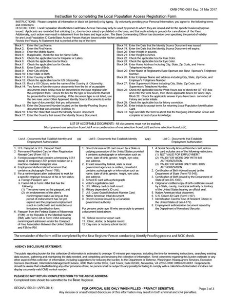 Understanding The Secnav Form 5512 Requirements