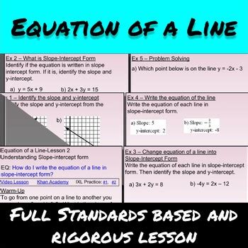 Understanding The Slope Intercept Form Of A Vertical Line