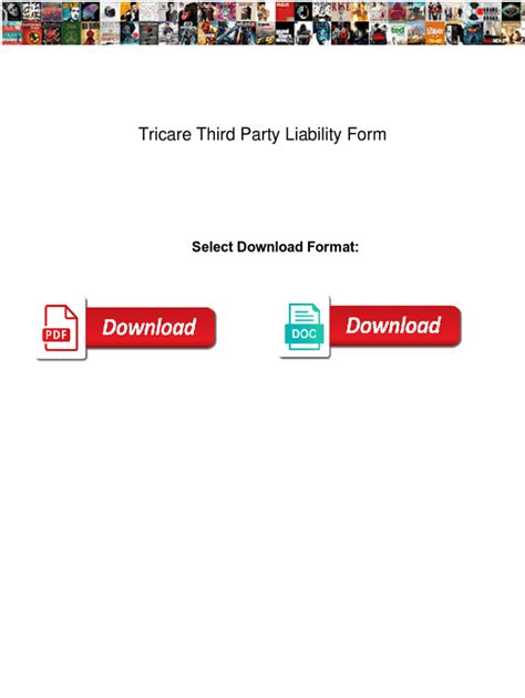 Understanding Tricare Third Party Liability Form Requirements