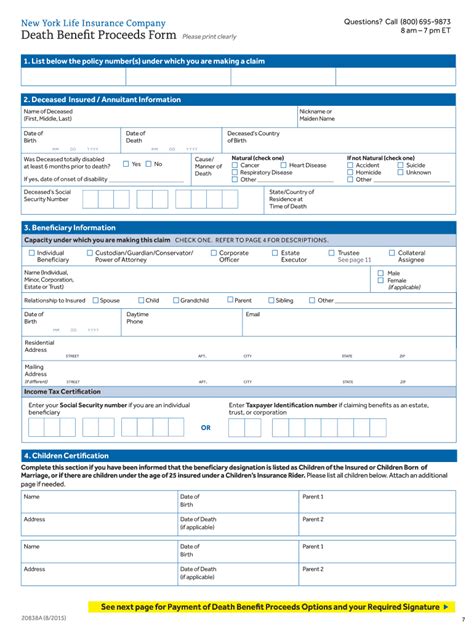 Unity Financial Life Insurance Claim Form Guide