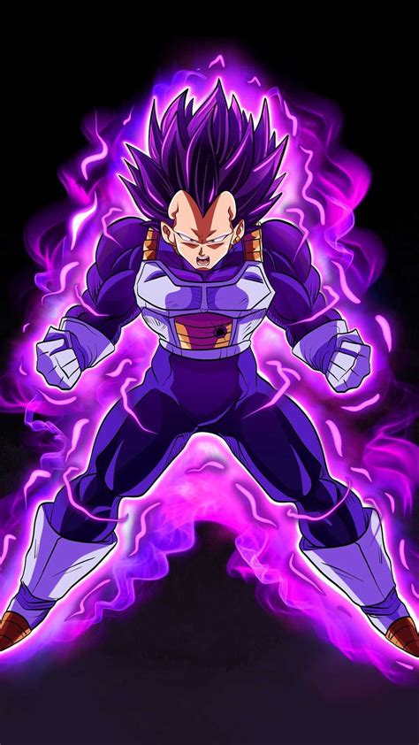 Unleashing The Power Of Purple Form Vegeta