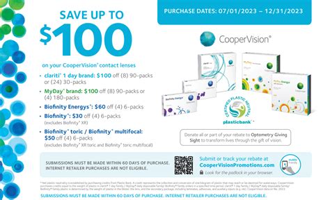 Unlock Coopervision Rebates: 5 Easy Steps To Claim Yours