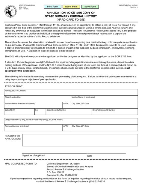 Unlock Form Bcia 8706: 5 Essential Filling Tips