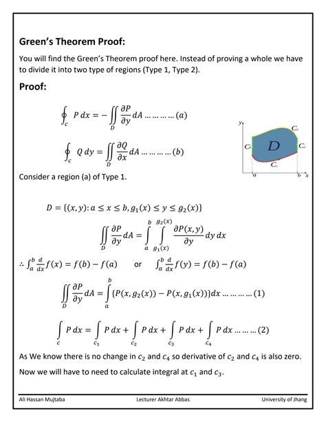 Unlock Greens Theorem Circulation Form In 5 Easy Steps