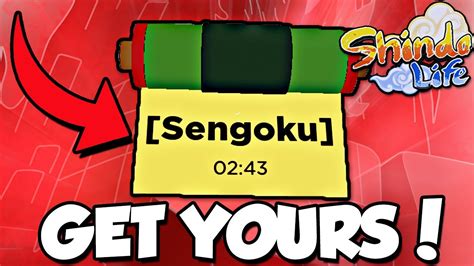 Unlock Shindo Life Sengoku 3rd Form: Easy Guide