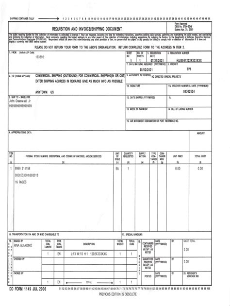 Unlocking Dd Form 1149: 5 Essential Tips