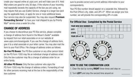 Unlocking Form 1093: Understanding Po Box Requirements