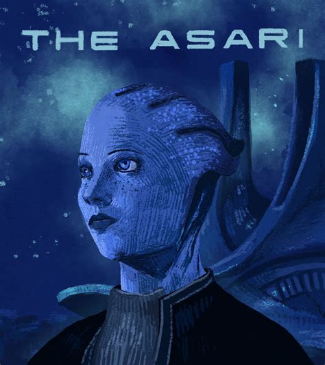 Unveiling The Asari True Form In Mass Effect