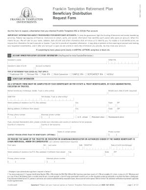 Update Franklin Templeton Beneficiary With This Simple Form