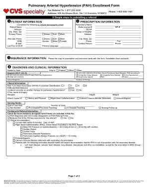 Uptravi Enrollment Form: Easy Access To Pulmonary Arterial Hypertension Treatment