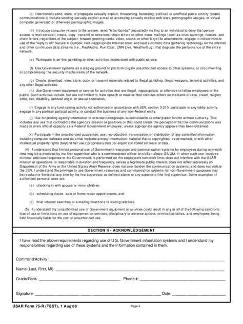 Usar Form 75-R: A Step-By-Step Guide For Service Members