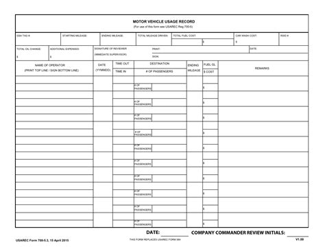 Usarec Form 700-5.3: 5 Essential Filing Tips