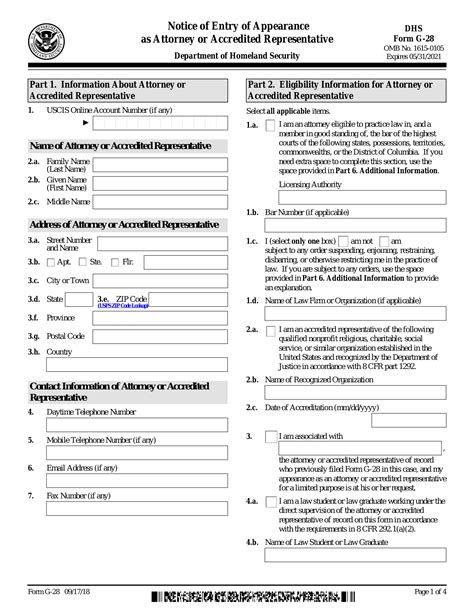 Uscis Form G-28: Complete Guide To Notice Of Entry