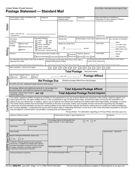 Usps Bulk Mail Form 3602 Nz: A Step-By-Step Guide