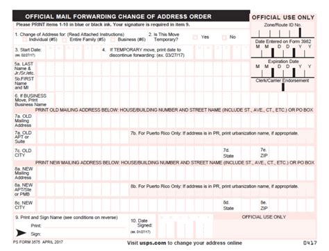 Usps Form 3575 Download And Instructions Made Easy