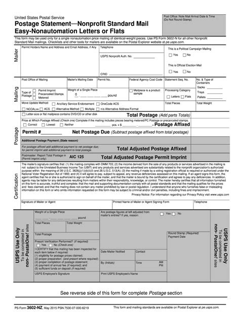 Usps Form 3602 Nz: A Simple Guide For Exporters