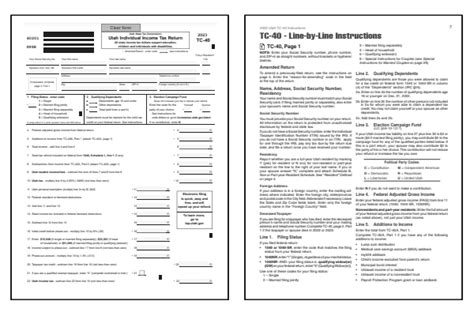 Utah Form Tc-40: Corporate Tax Return Filing Guide