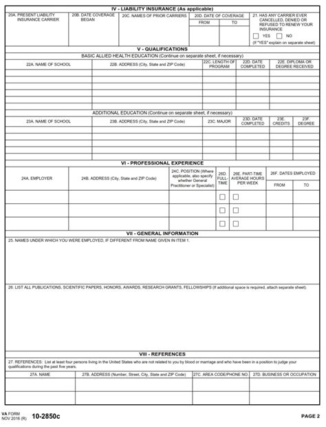 Va Application Form 10-2850c: A Step-By-Step Guide