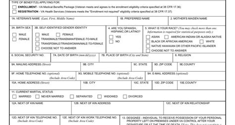 Va Form 10-10ez Instructions: A Step-By-Step Guide