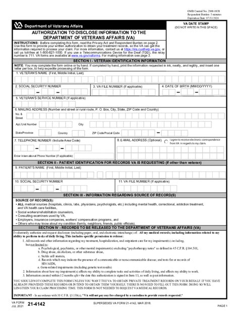 Va Form 10210: A Step-By-Step Filing Guide