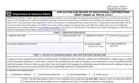 Va Form 22 5281: Education Benefits For Veterans