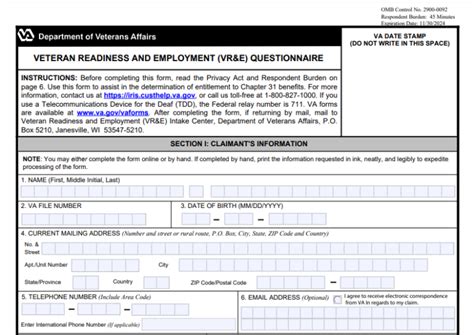 Va Form 28-1902w Fillable: A Step-By-Step Guide