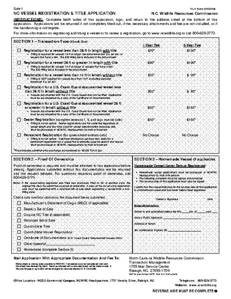 Vl1 Form Nc: A Comprehensive Guide For Vehicle Owners