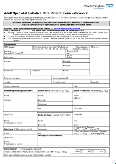 Vns Referral Form: Streamline Your Patient Referral Process