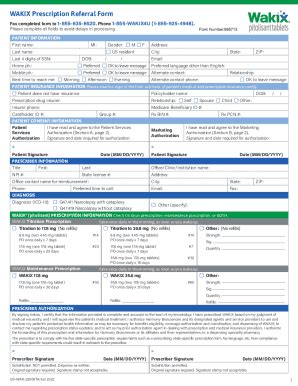 Wakix Prescription Referral Form: Easy Access To Treatment