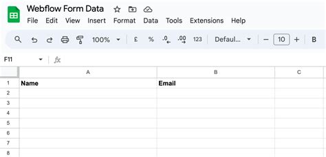 Webflow Form To Google Sheets: Easy Data Transfer Solution