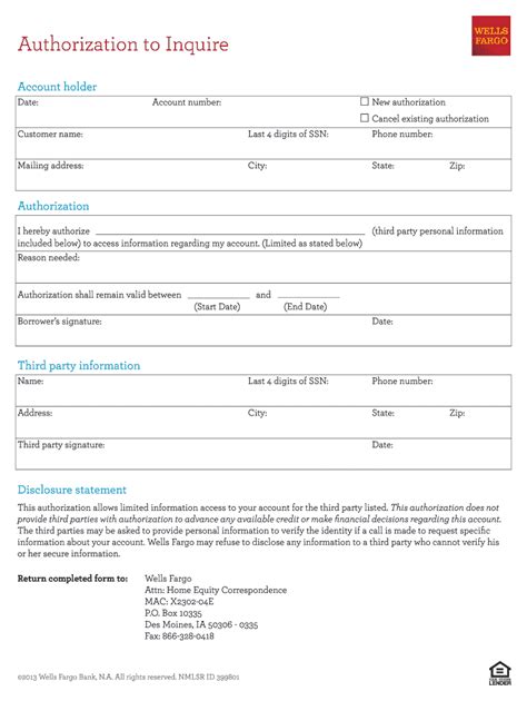 Wells Fargo Ach Authorization Form: A Step-By-Step Guide