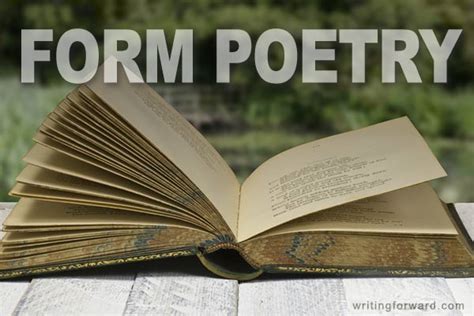 What Is Form In Poetry