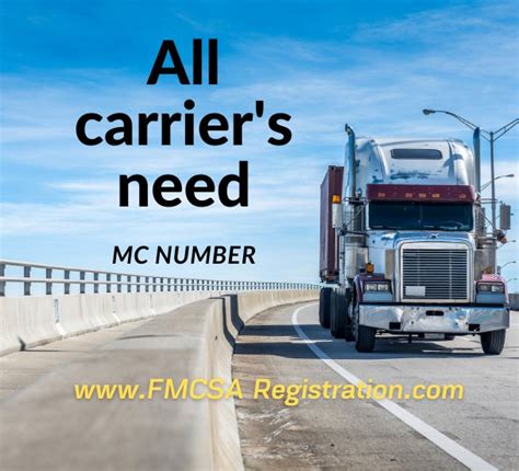 What Is Mc Number Full Form In Transportation